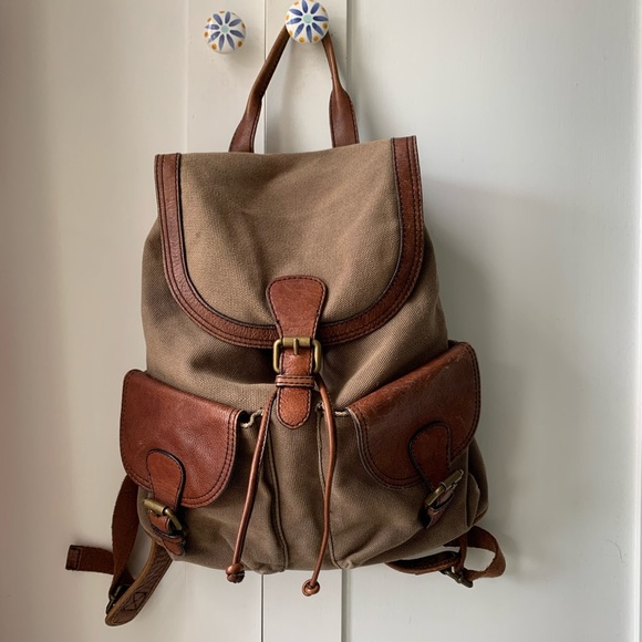 FOSSIL Vintage Drawstring Rucksack - Picture 2 of 16